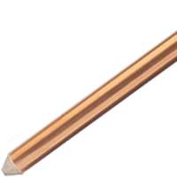 rod copper ground 8in 4ft erico